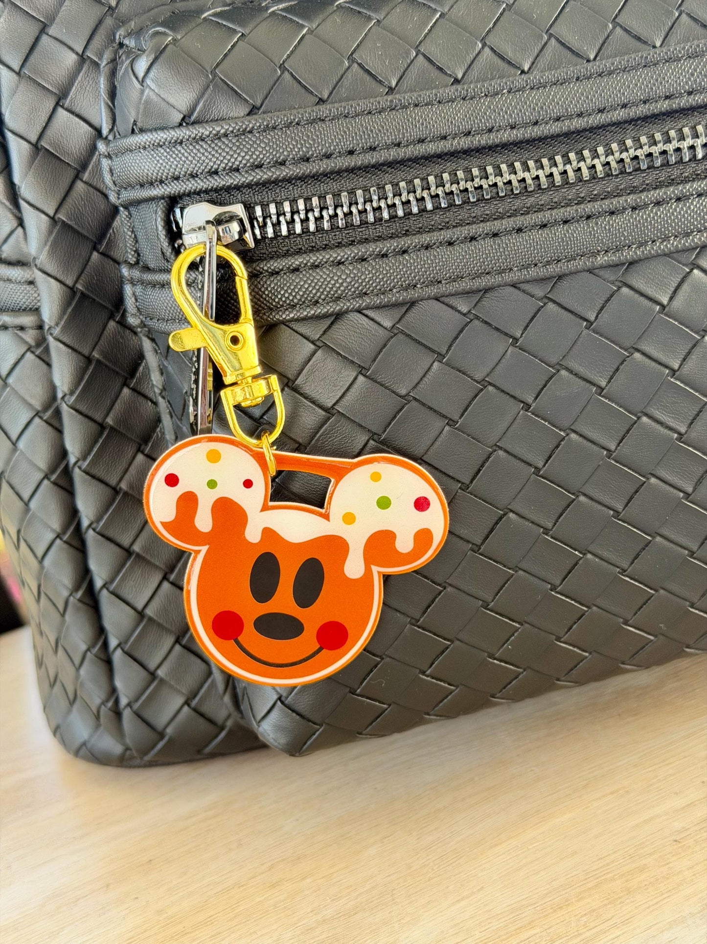 Bag Charm Ice Gingerbread Cookie Mouse