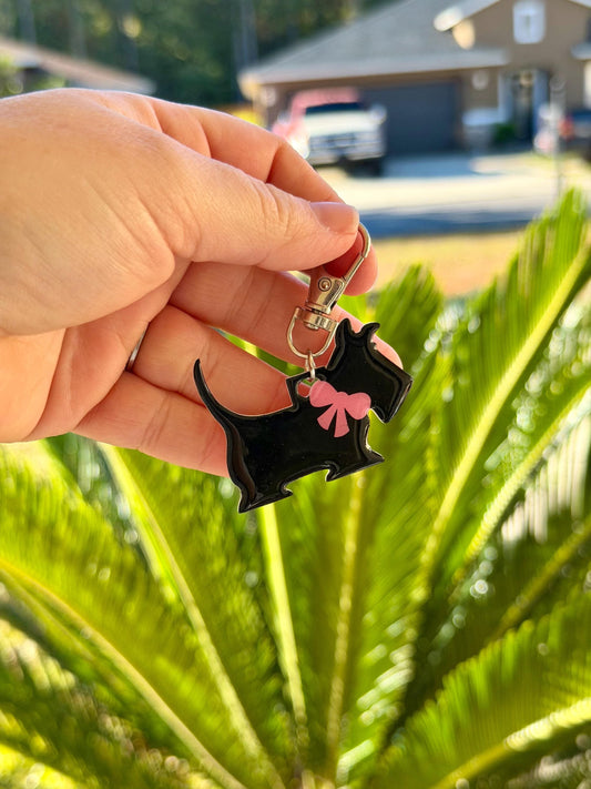 Scotty Dog Bag Charm