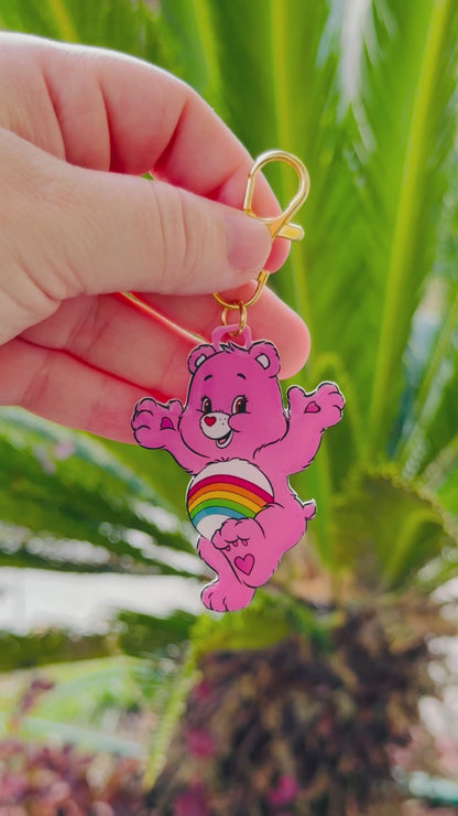 Cheer Care Bear Bag Charm